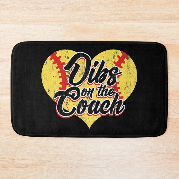 Item preview, Dibs On The Coach Funny Softball For Girlfriend Gift designed and sold by MichelSorour.