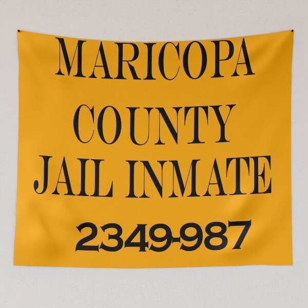Item preview, Prison Inmate Halloween Costume Maricopa County Arizona Orange  designed and sold by TheGreedyCrypto.