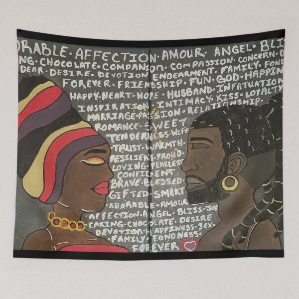 Item preview, Black Love designed and sold by SimplyBnB.