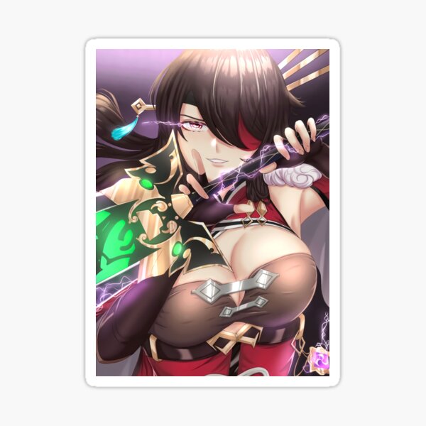 Item preview, Beidou Genshin Impact Anime Waifu designed and sold by RalphJaystin.
