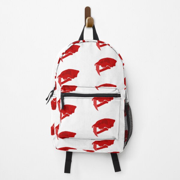 Item preview, Red Smilodon Skull / Red Saber Tooth Cat Skull designed and sold by prehistoricco.