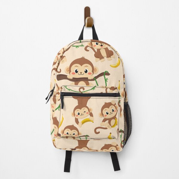 Item preview, Monkey and Bananas Pattern designed and sold by creatinginlove.