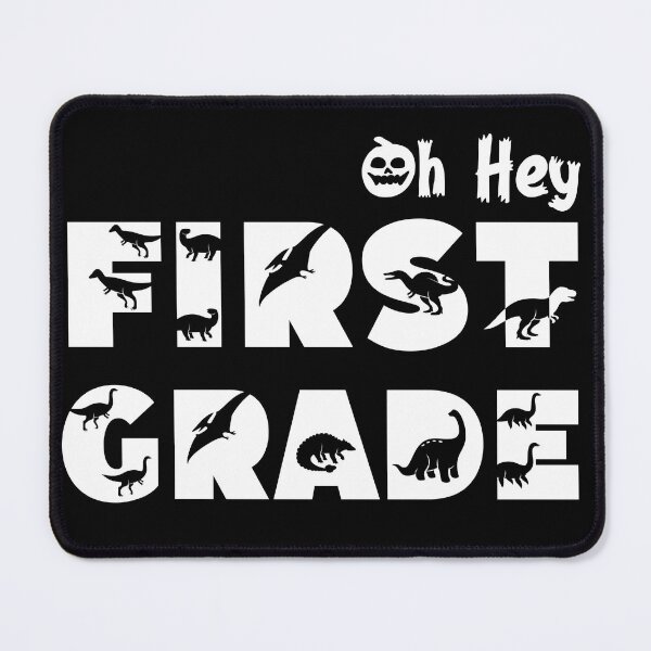 Item preview, Oh Hey First Grade Dinosaur Halloween Back To School Teacher Student designed and sold by SuccessSK.