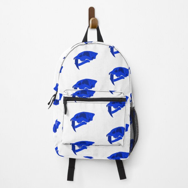 Item preview, Blue Smilodon Skull / Blue Saber Tooth Cat Skull designed and sold by prehistoricco.