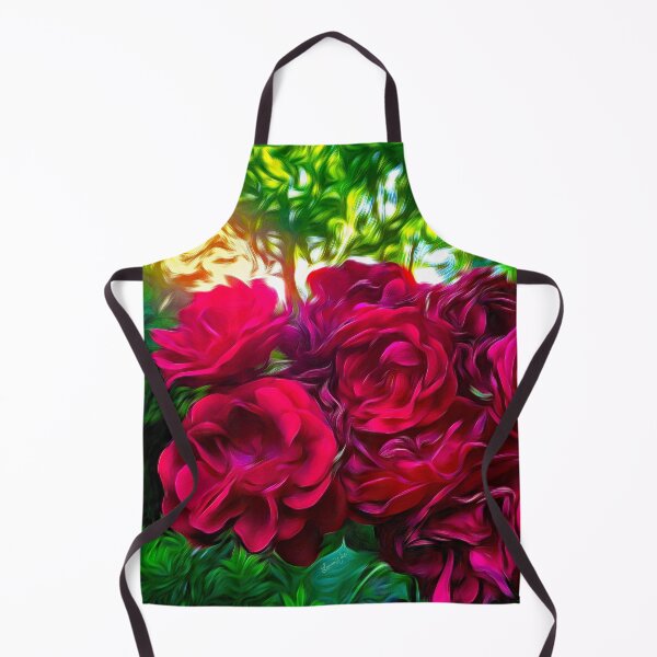 Item preview, Evening Rose - Floral Impression in Deep Passionate Tones designed and sold by Lawrence White.