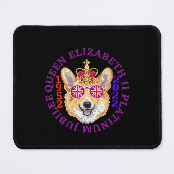 Item preview, Queen's Platinum Jubilee queen british Flag dog lover designed and sold by Maliyah Adrien.
