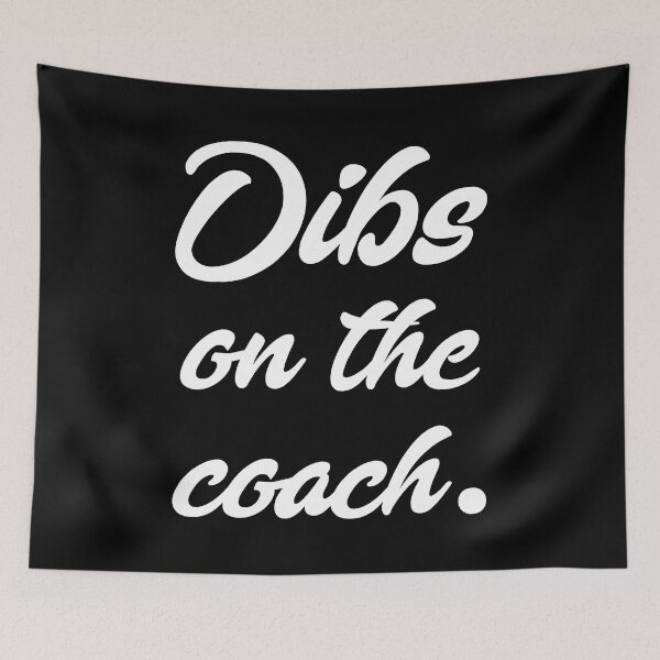 Item preview, Dibs On The Coach For Coach's Wife Funny Baseball designed and sold by MichelSorour.