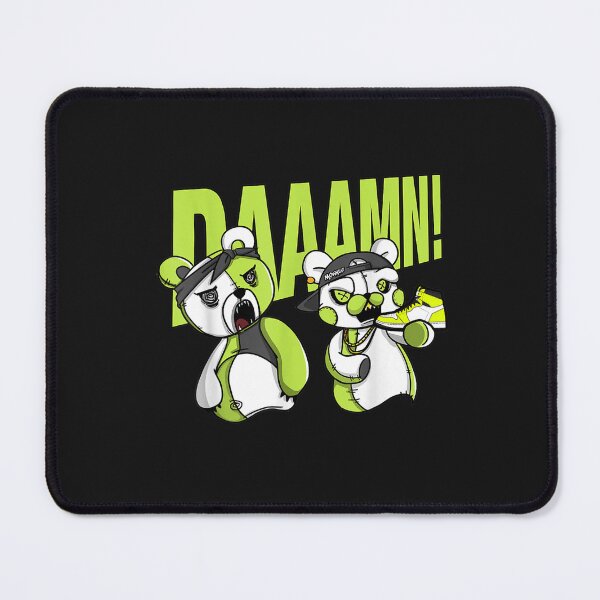 Artikelvorschau, Bear Damm Retro High OG Visionaire Volt 1s Matching T-Shirt entworfen und verkauft von Blank-Branson.