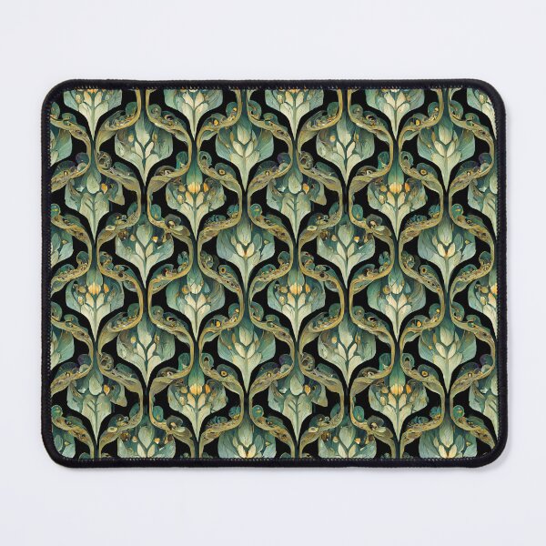 Item preview, Floral Art Nouveau Print designed and sold by isomoART.