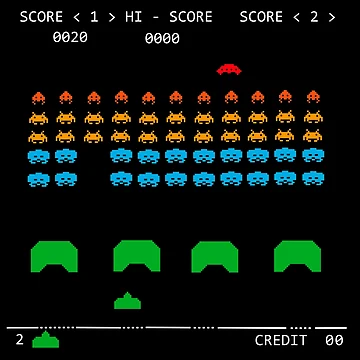 Imagen de la obra Space Atack Color de Rplay