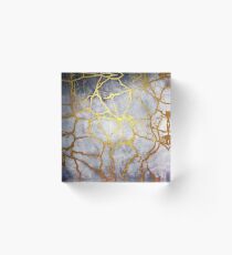KINTSUGI :: Recognise Beauty Acrylic Block