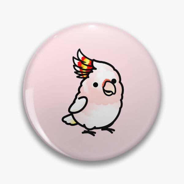 Item preview, Chubby Major Mitchell's Cockatoo designed and sold by birdhism.