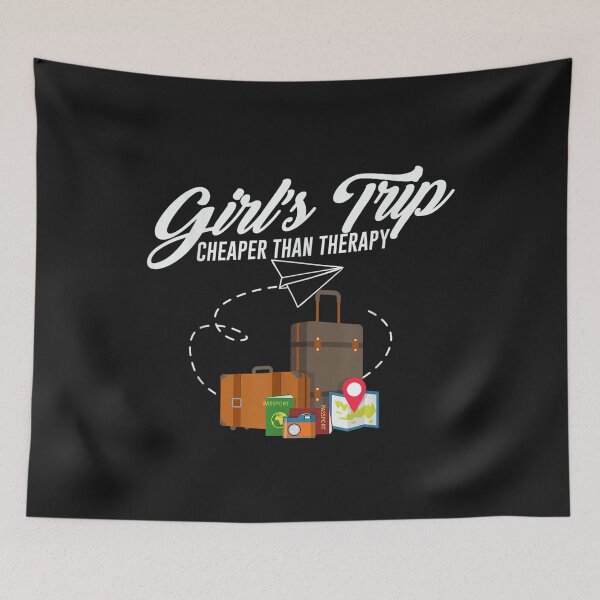 Item preview, Girls Trip Cheapers Than Therapy T-Shirt designed and sold by Blank-Branson.