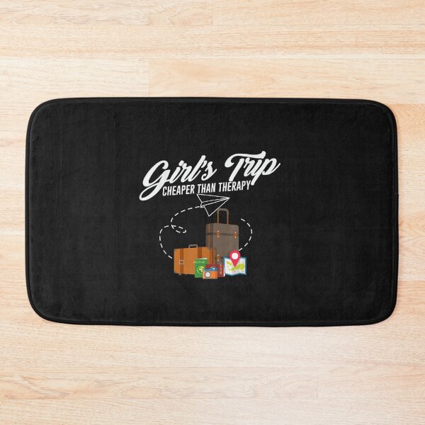 Artikelvorschau, Girls Trip Cheapers Than Therapy T-Shirt entworfen und verkauft von Blank-Branson.