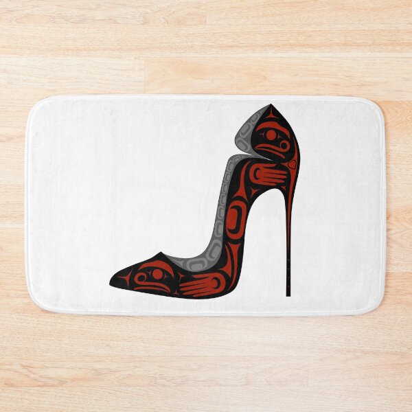 Item preview, Stiletto Shoe - Red & Black designed and sold by Lou-ann Neel.