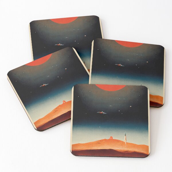 Item preview, Vintage Retro Mars Travel designed and sold by Retro Travel Design.