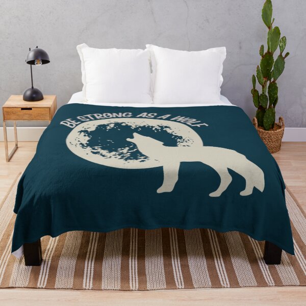 Item preview, Be Strong As A Wolf designed and sold by TeesBsStore.