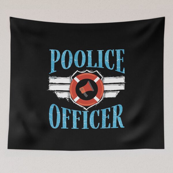 Item preview, Pool Guy Cleaner Pool Service Poolice Officer Funny designed and sold by ShopTheStyle.