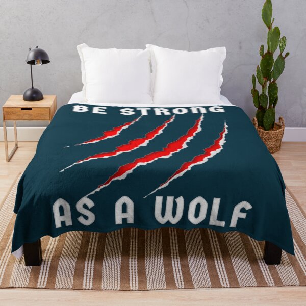 Item preview, Be Strong As A Wolf designed and sold by TeesBsStore.