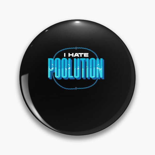 Item preview, Pool Guy Cleaner Pool Service I Hate Poolution Pun designed and sold by ShopTheStyle.