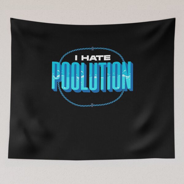 Item preview, Pool Guy Cleaner Pool Service I Hate Poolution Pun designed and sold by ShopTheStyle.