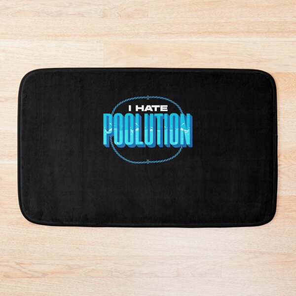 Item preview, Pool Guy Cleaner Pool Service I Hate Poolution Pun designed and sold by ShopTheStyle.