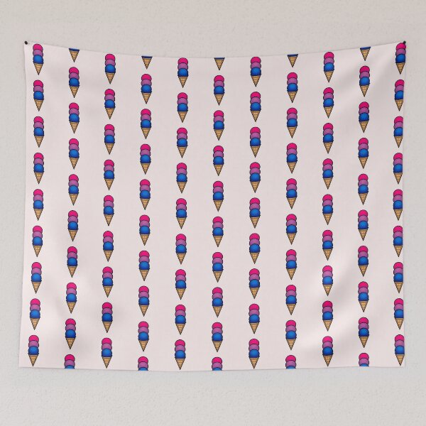 Item preview, Bisexual (Bi) Flag Ice cream designed and sold by PlayfullyPride.
