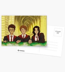 Prongs, Moony, Padfoot Postcards