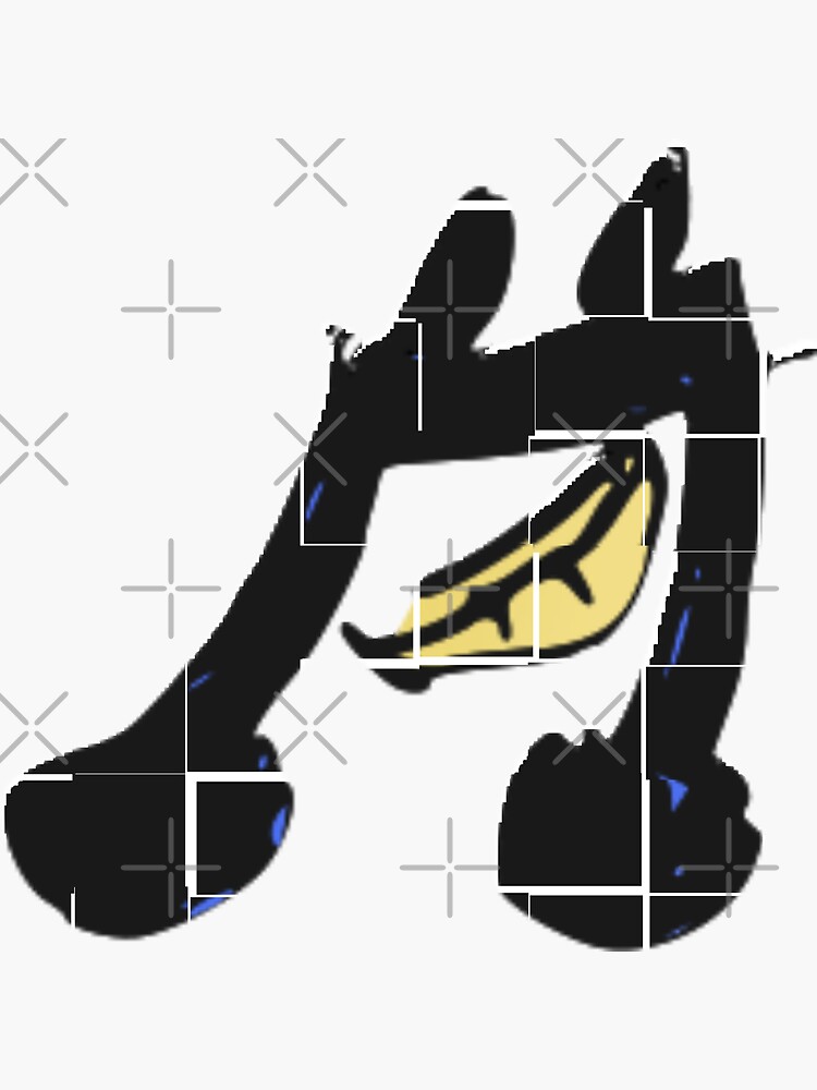 "Tiled musical note art " Sticker for Sale by Coffeemerc117 Redbubble