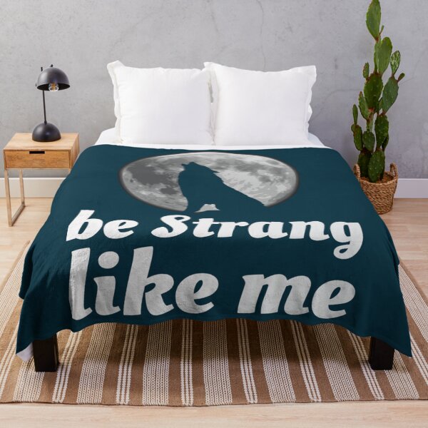 Item preview, Copy of be strong as a wolf designed and sold by TeesBsStore.