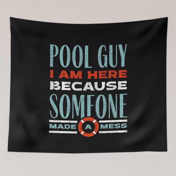 Item preview, Pool Guy Cleaner Pool Service Funny Quote designed and sold by ShopTheStyle.