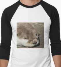 Living Coast Otters Men's Baseball ¾ T-Shirt