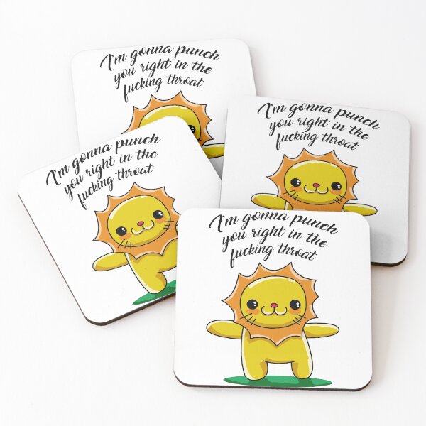 Item preview, I'm Gonna Punch You Right In The Ducking Throat designed and sold by PapaBujuGaming.