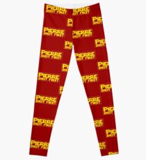Pierre Shot First- Yellow Font with Rectangle Leggings