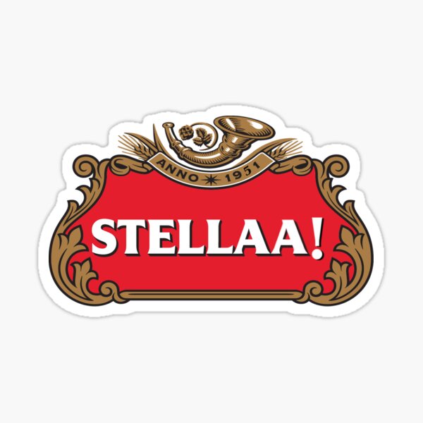 A Streetcar Named Desire Stella Logo Sticker
