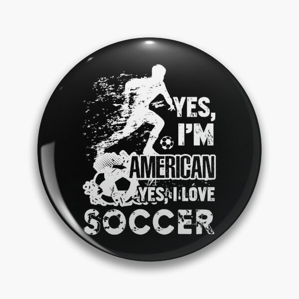 Item preview, Yes I'm American I Love Soccer designed and sold by UnknownArtistt.