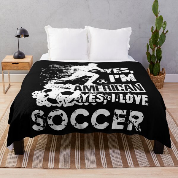 Item preview, Yes I'm American I Love Soccer designed and sold by UnknownArtistt.