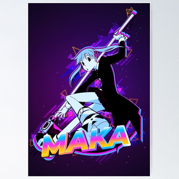 Soul Eater Maka Albarn Anime Poster