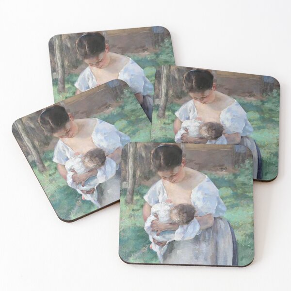 Item preview, Louise Cattel, Wet Nurse by Alfred Philippe Roll 1894 designed and sold by LoveSeasonz.