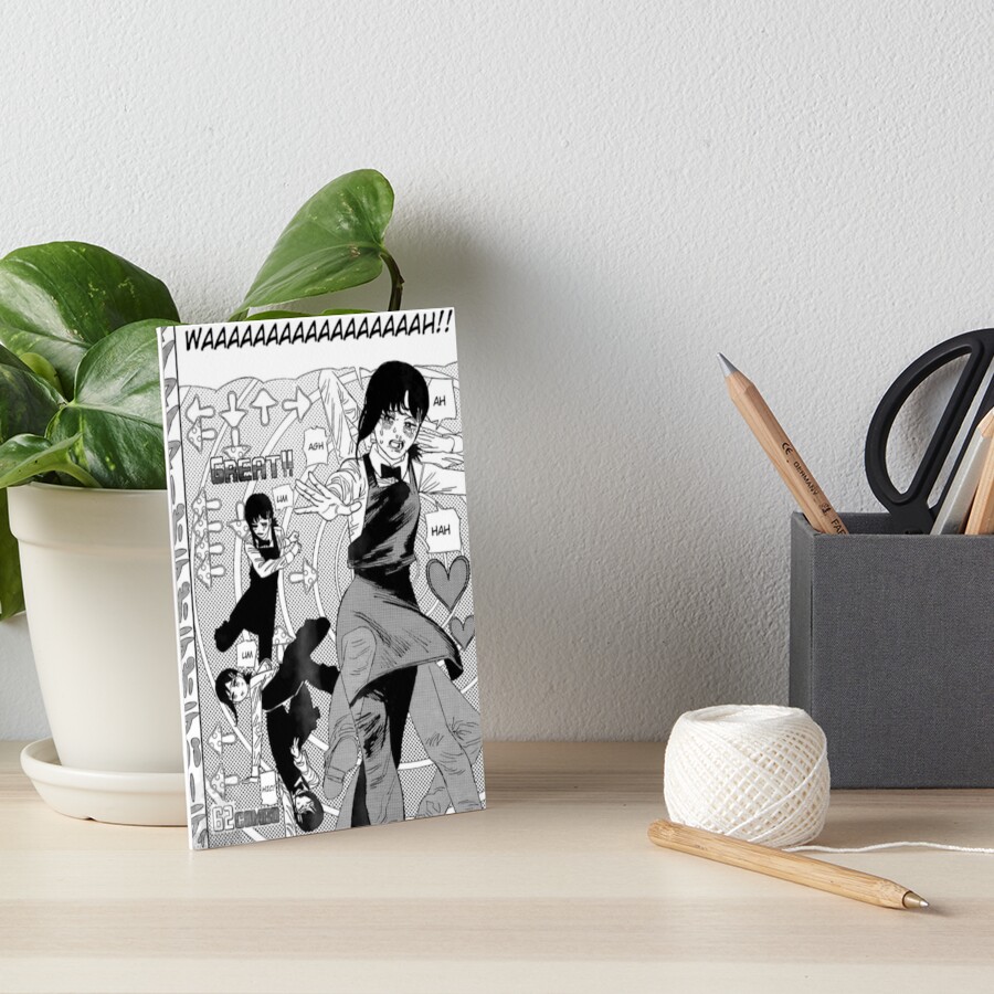 "Chainsaw Man Kobeni Dancing Crying DDR" Art Board Print for Sale by