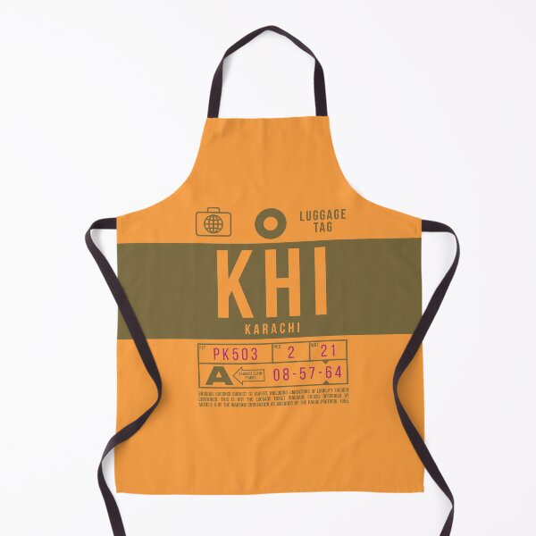 Item preview, Luggage Tag B - KHI Karachi Pakistan designed and sold by VoodooCircus.
