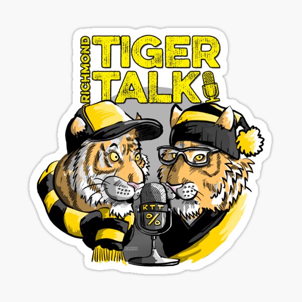 Item preview, Richmond Tiger Talk Podcast designed and sold by AndoDesign.