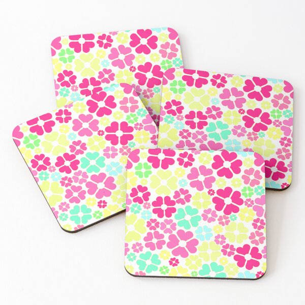 Item preview, Red and Yellow Y2K Flowers Pattern designed and sold by sfpatterns.