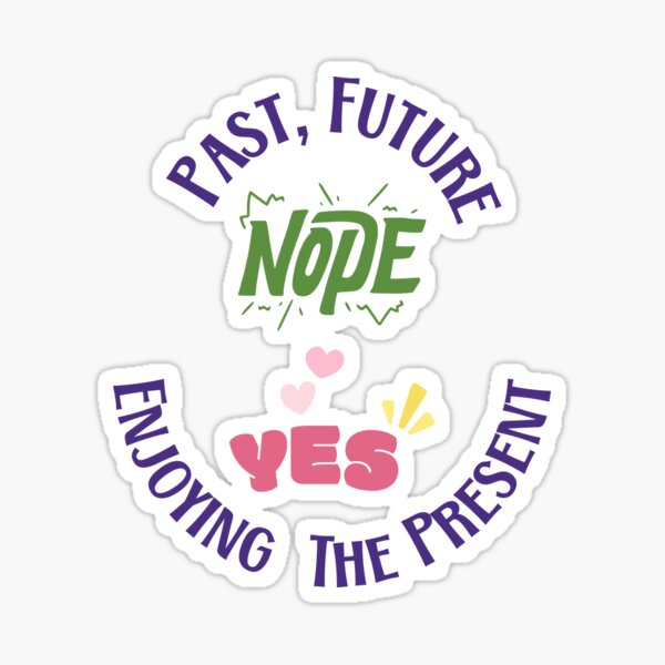 Thinking of the Past  Sticker