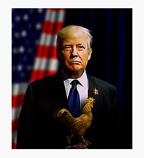 Donald J. Trump - Presidentially Cocky Photographic Print