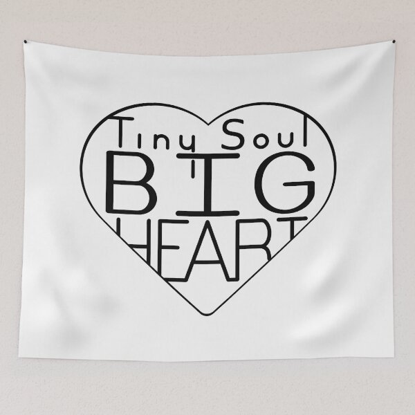 Item preview, Tiny Soul Big Heart Logo designed and sold by TSBH.