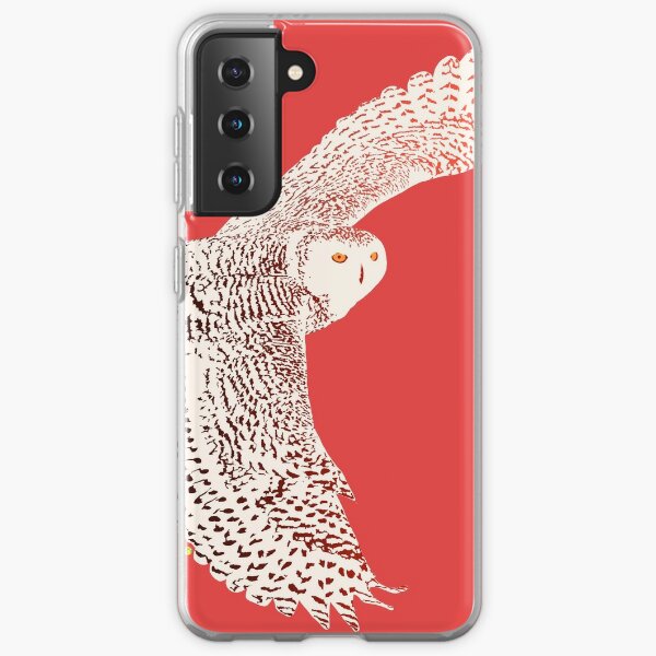 The chromatic white snowy owl Samsung Galaxy Soft Case