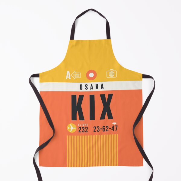 Item preview, Luggage Tag A - KIX Osaka Japan designed and sold by VoodooCircus.