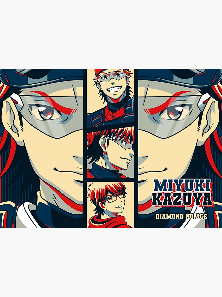 Diamond No Ace Miyuki Kazuya Catcher Mix Sticker For Sale By Hidayahcreative Redbubble 6031