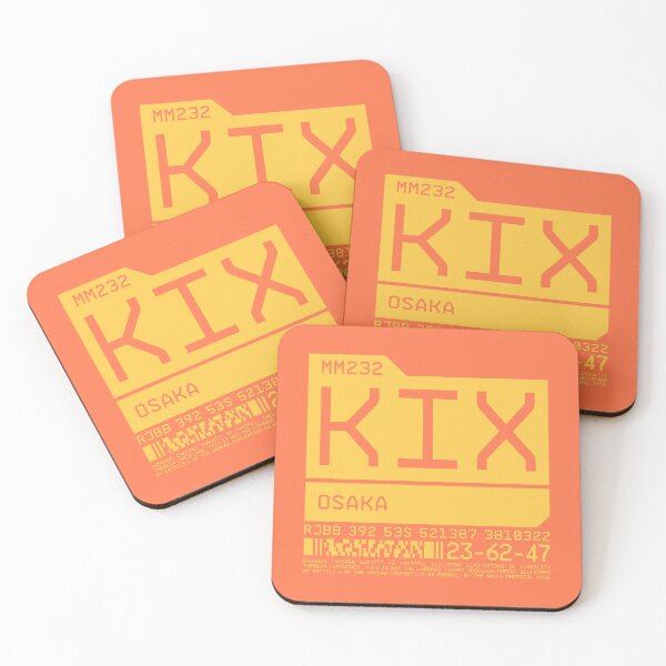 Item preview, Luggage Tag C - KIX Osaka Japan designed and sold by VoodooCircus.
